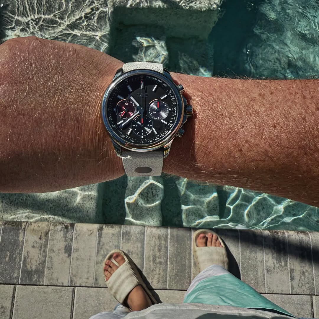 Meridian Chronograph on the wrist